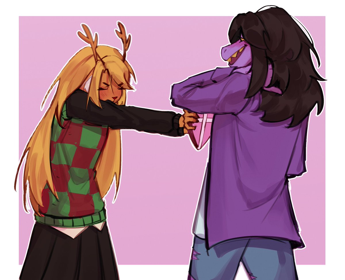 love found its way to the girl 💜 #deltarune