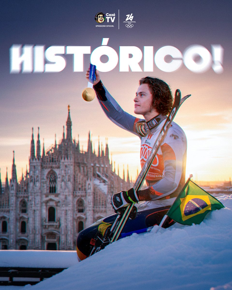 QUE DIA, MEUS AMIGOS! JÁ FALEI QUE A HISTÓRIA ESTÁ ESCRITA? 🥇🇧🇷👌🏼❄️⛷️

#JogosOlímpicosDeInverno #TempoRealCazéTV #EsquiAlpino