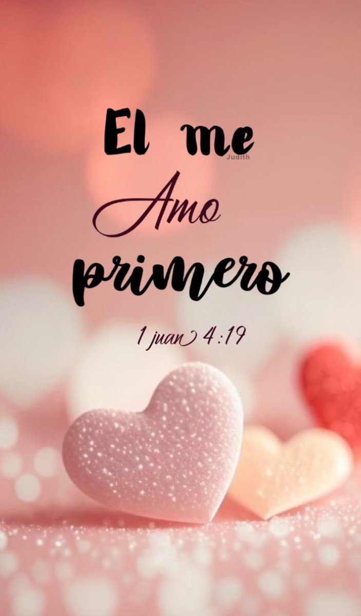 Por eso YO LE AMO A ÉL