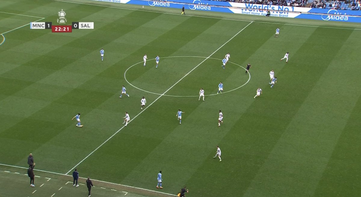 TouchlineX's tweet image. 🚨 𝗠𝗔𝗝𝗢𝗥 𝗕𝗥𝗘𝗔𝗞𝗜𝗡𝗚: The linesman RAISED HIS flag while Omar Marmoush was MILES ONSIDE and scored ABSOLUTE WORLD CLASS GOAL!

THIS WAS NOWHERE NEAR OFFSIDE, WHAT A HORRIBLE MISTAKE!