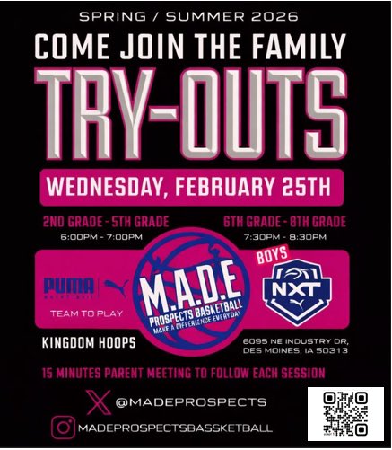 M.A.D.E. Prospects Basketball tweet media