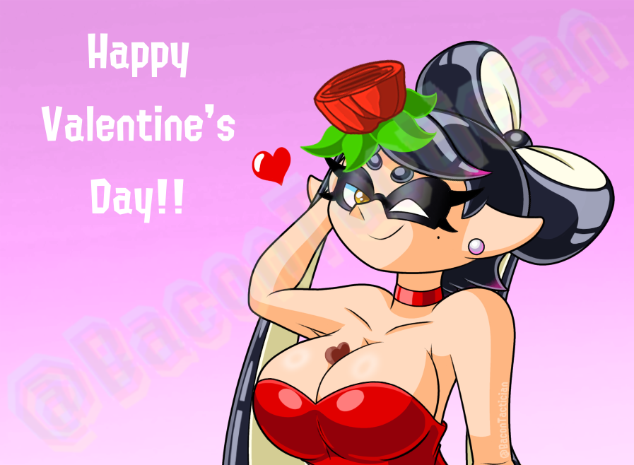Callie wants to wish you all a Happy Valentine’s Day! Enjoy the discounted chocolate afterwards 🍫