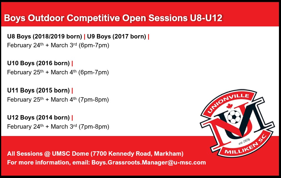 Unionville-Milliken Soccer Club tweet media