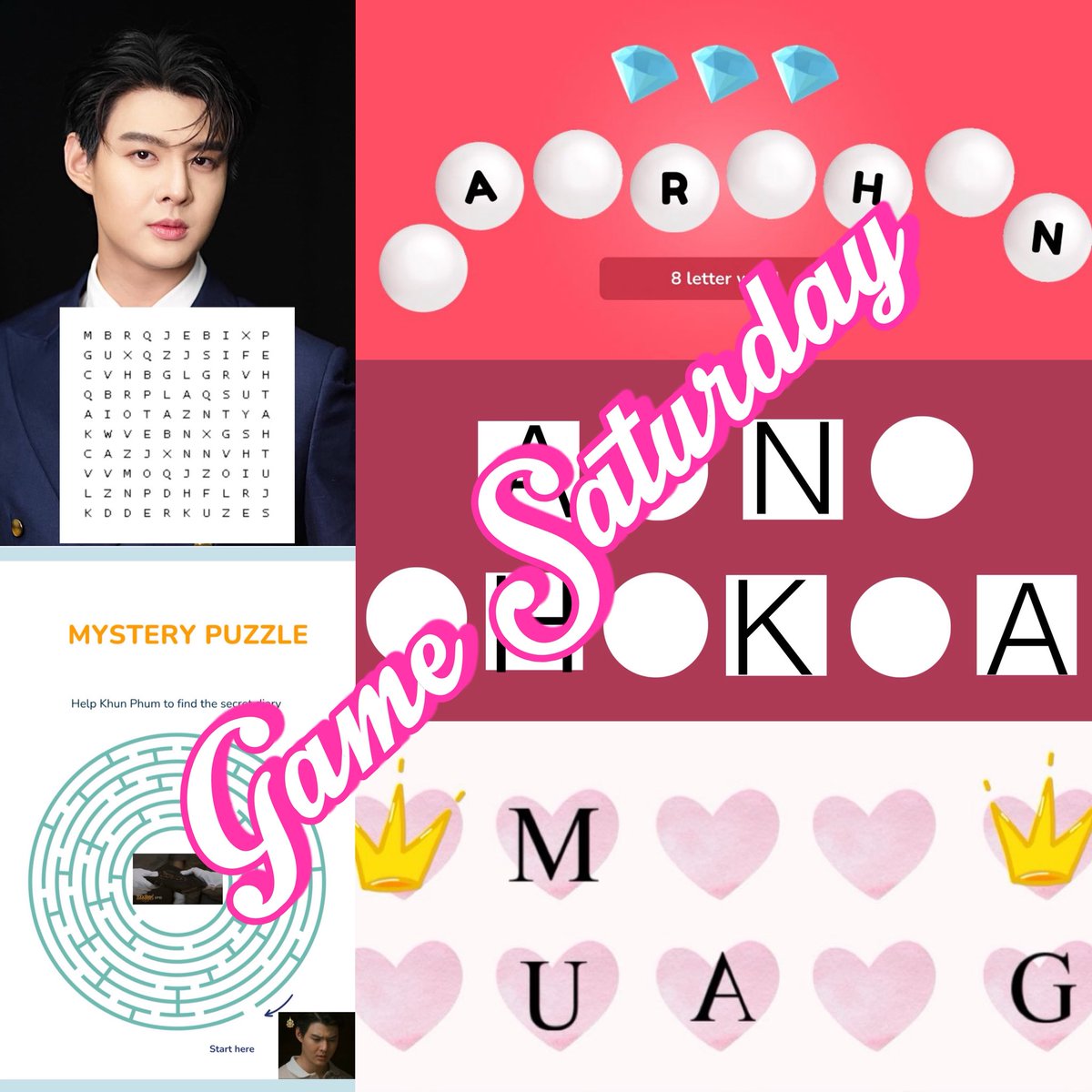 5 Challenges waiting for you in this thread to solve👇

Have fun while celebrating Saint in the much loved role of M.L. Ronnaphum Juthathep 🥰

WEEKLY CHALLENGE X SAINT 
WEEK 6: The Extraordinary Khun Phum 👑💎 

Saint As Khun Phum
#SaintShinesInEveryRole
#ลออจันทร์
#Saint_sup