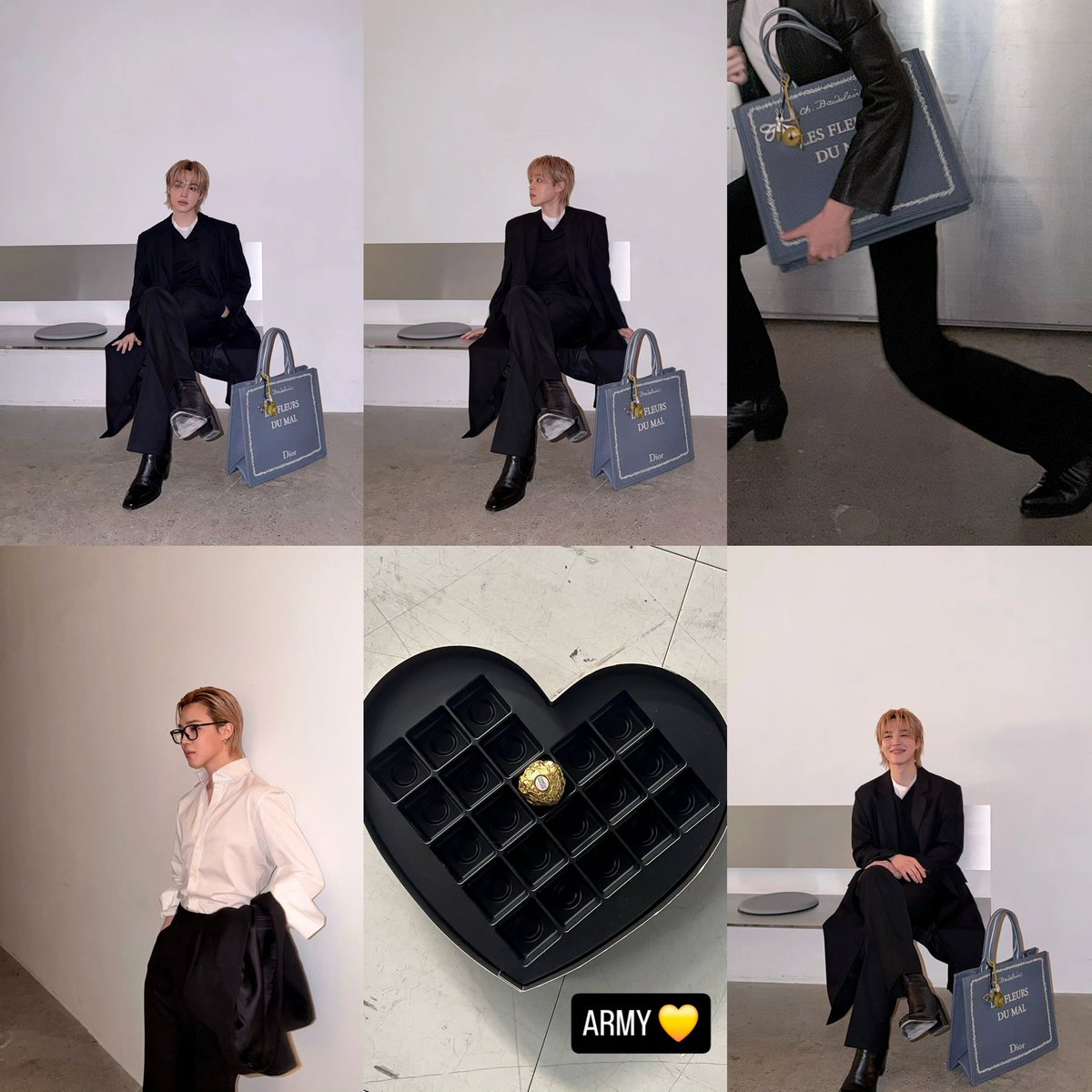 JIMIN posted on Instagram! ✨
 
“😊” 

OUR VALENTINE JIMIN
VALENTINE WITH JIMIN
JIMIN CAME HOME
#JIMINxDIOR