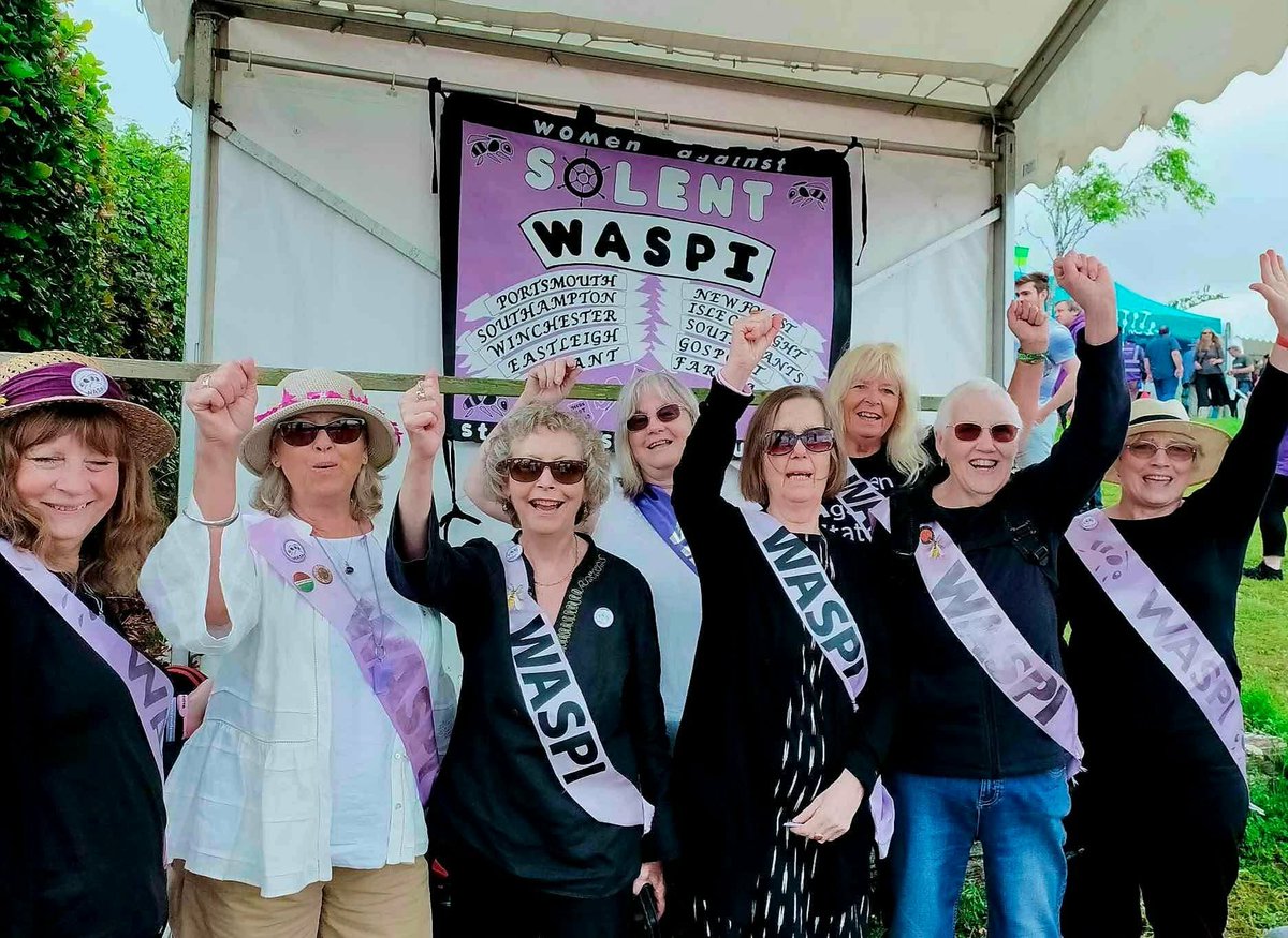 Thank you <a href="/unisontheunion/">UNISON - UK's largest union</a>  <a href="/GMB_union/">GMB Union</a>  <a href="/unitetheunion/">Unite the union: join a union</a>, just some of the unions standing in solidarity with #WASPI women in our fight for justice. We're grateful to them all for their steadfast support. <a href="/WASPI_Campaign/">#WASPI Campaign</a> #notgoingaway #JusticeForWASPIWomen  💜#HeartUnionsWeek