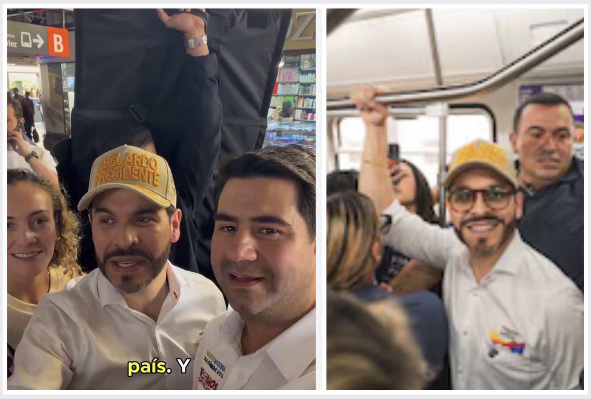 Metro de Medellín exige que no se haga proselitismo político, pero que raro, la candidata hermana del alcalde, el exsecretario privado y el tigrillo que le ponía voladores a los gatos si pueden hacer lo que quieran, Fico cumplió, recuperaron Medellín… para su familia y amigos