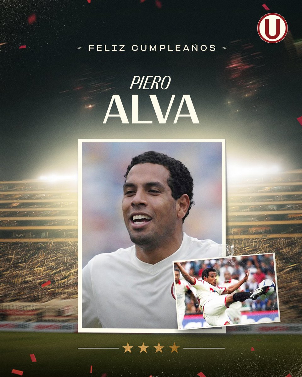 ¡𝗙𝗲𝗹𝗶𝘇 𝗱𝗶́𝗮, «𝗭𝗼𝗿𝗿𝗼»! 🎂🦊⚽

Hoy está de cumpleaños Piero Alva Niezen, 4 veces campeón nacional como jugador de la Ⓤ y actual DT de nuestro equipo de Liga 3.

🏆 1998, 1999, 2000 y 2009