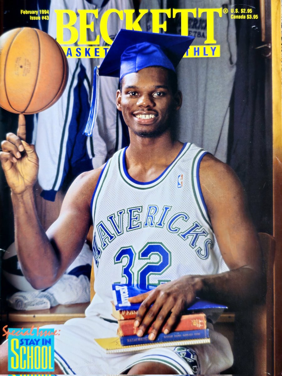 JunkWaxHeroes's tweet photo. Jamal Mashburn 👨‍🎓 February 1994 https://t.co/KIEXtDhNzs