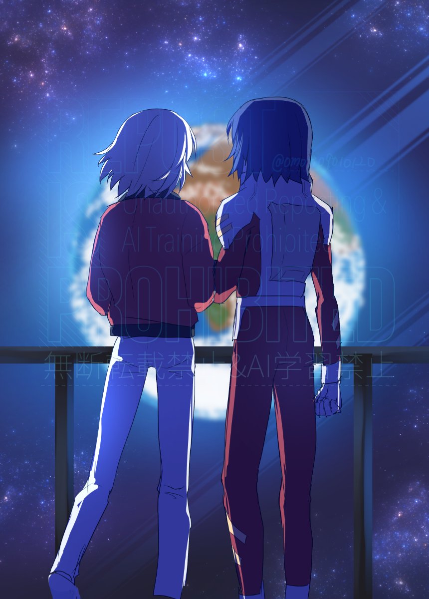 #アスカガ深夜の真剣お絵描き６０分一本勝負

「告白」
好きだとか愛してるとかは言ってないんだけど、告白だよな〜と思いました

1時間遅れのスタートでした…