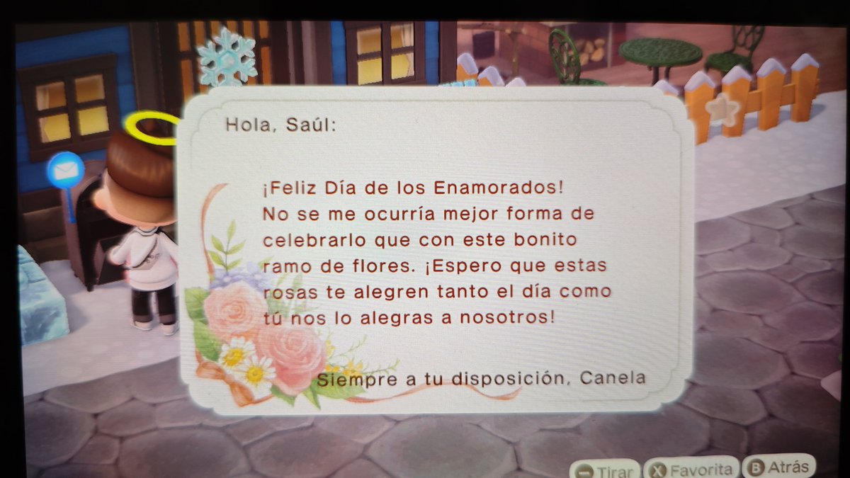 las primeras que recibo en mi vida