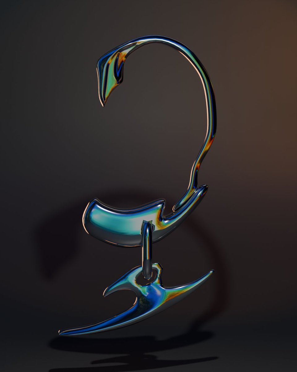 Rakhouse1's tweet photo. y2k Earphone Chrome 

#3d #3dblender #Y2k #Chrome #Blender https://t.co/w2n2Y9eF0w
