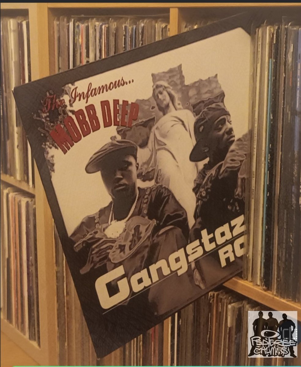 Now Playing, the Infamous Mobb Deep "Gangstaz Roll " 12" single.. #Hiphop #Mobbdeep #Vinyl #wax