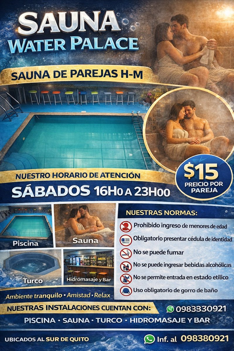 Sauna Water Palace tweet media