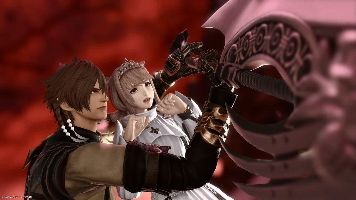 流行りのアレ風(暗黒騎士ver.)