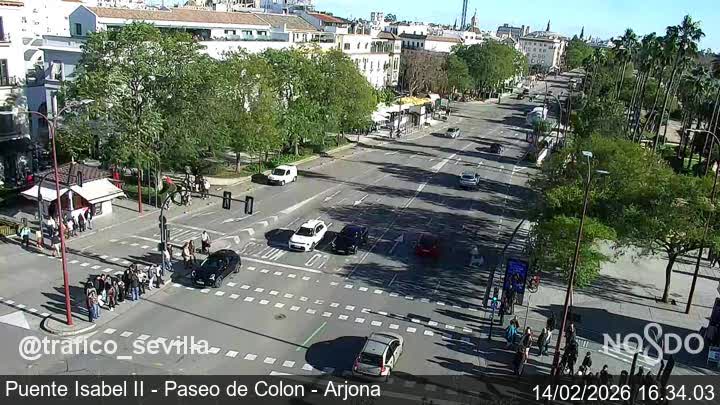 🚦16:30 Tráfico fluido en las vías urbanas de Sevilla. traficosevilla.es <a href="/EmergenciasSev/">Emergencias Sevilla</a> #SevillaHoy #Sevilla #TDSActualidad #TraficoSevilla #Movilidad