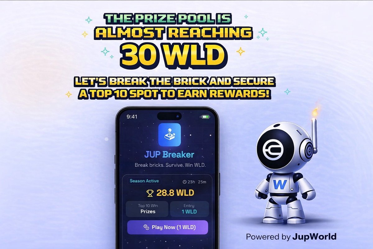 Jupbreaker Season 3 

Pro tip: The higher you rank on the leaderboard, the more rewards you’ll get.🤫

Start Your Game Below ⬇️ 🧵