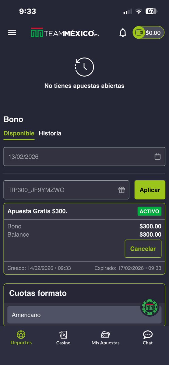 <a href="/TercerOjoPicks/">TercerOjo</a> <a href="/carlostg23/">Carlos</a> <a href="/Sofiamar1158445/">Sofia mar</a> <a href="/iamengineermx/">31 1N63N13R0</a> <a href="/_DiegoRRuiz/">Diego R Ruiz</a> <a href="/Oscar155uriel/">Oscar Uriel Turrubiate Castro</a> <a href="/Christian17Mx/">Christian Aguirre</a> <a href="/ErickRamz125/">Erick</a> <a href="/Luis_Vzquez7/">𝓛𝓾𝓲𝓼𝓥𝓪𝔃𝓺𝓾𝓮𝔃</a> <a href="/EdgarPablo34447/">Edgar Pablo Aguirre Rodríguez</a> Rifado mi compa <a href="/TercerOjoPicks/">TercerOjo</a>  por la free bet