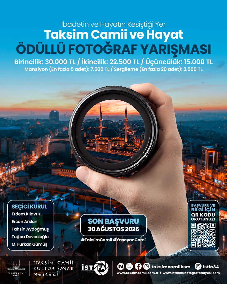 Taksim Camii Kültür Sanat Merkezi tweet media