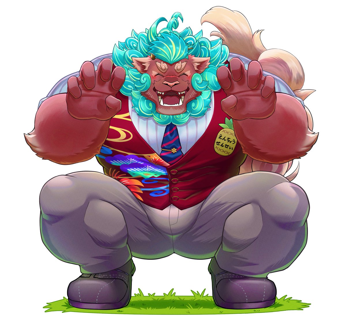 シーサァ園長❤️💚