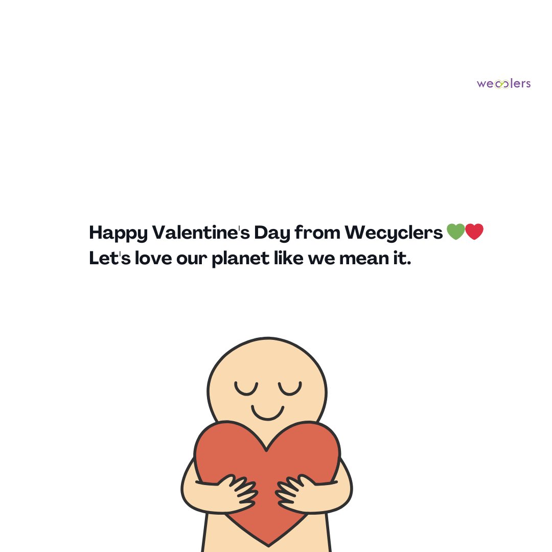 realwecyclers's tweet photo. Roses are red,
Violets are blue,
The planet needs love,
And so do you! 🌍💕

#wecyclers #recycling #valentine #valentinesday❤️ #sustainability https://t.co/Zz1cPvRkpR
