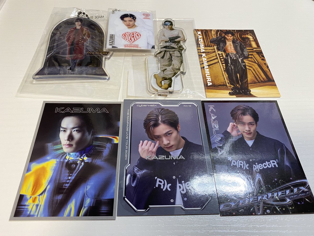 THE RAMPAGE ランペ グッズ交換 川村壱馬様グッズ出てきた😂 藤原樹と