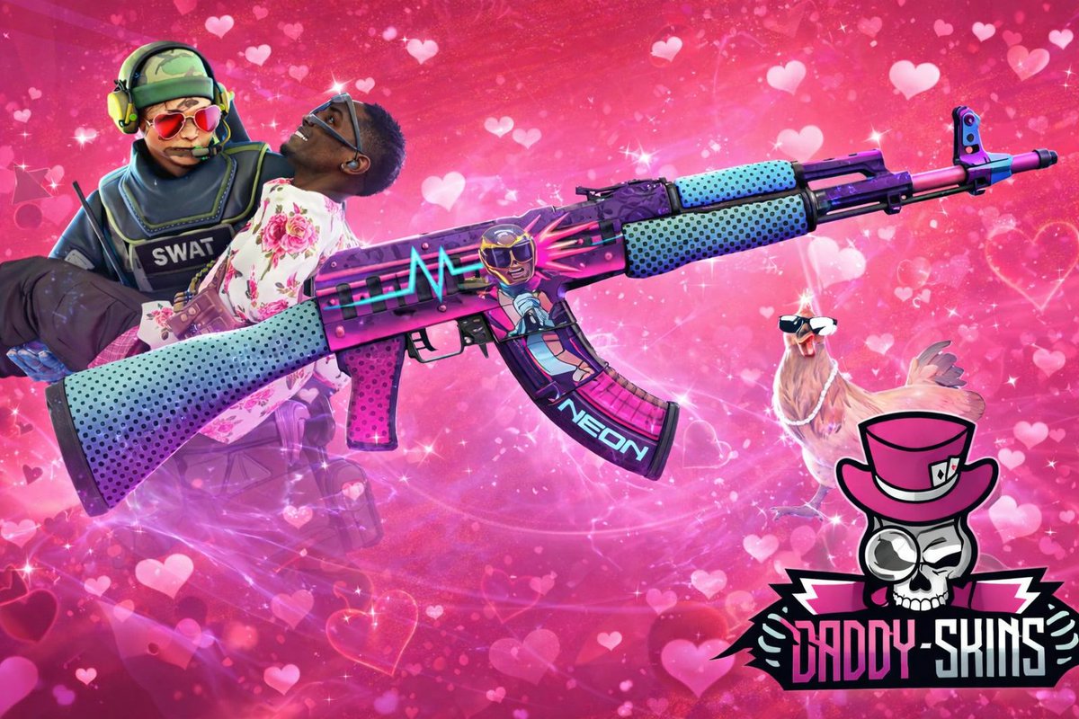 DaddyskinsCSGO's tweet image. VALENTINES DAY NEON GIVEAWAY💕 ($100)

RT &amp;amp; FOLLOW

Winner in 24 hours ⌛