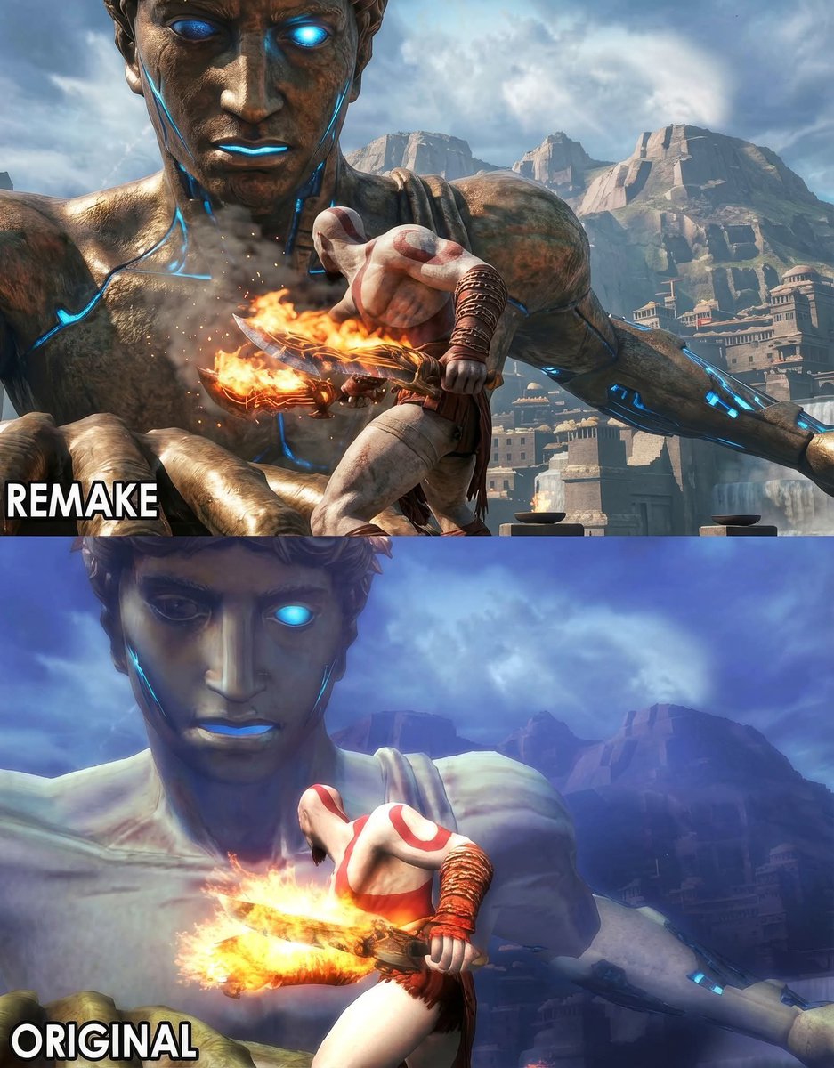 txtdrgame's tweet image. Udah siap God of War: Trilogy remake?