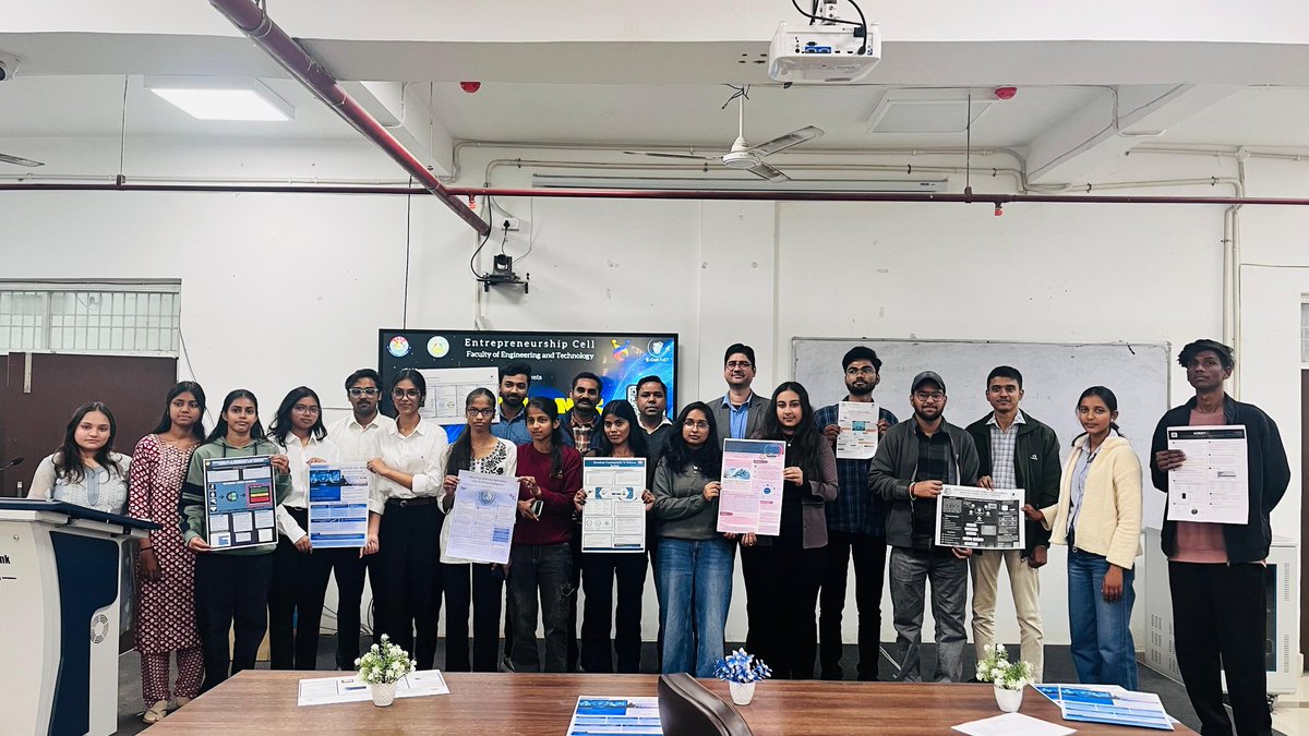 csefoetlkouniv's tweet photo. 🚀 VisionX Final Round | 14 Feb 26.
Top 10 teams showcased impressive research posters with creativity, depth, and confidence — a true beginning of their research journey. Evaluated by Dr. CLP Gupta, Dr. P. S. Yadav, Dr. Nupur Soni &amp; Dr. Z. A. Siddiqui before 150+ attendees. https://t.co/VO3LCNdbvl