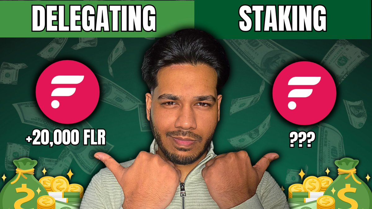 MOST $FLR HOLDERS ARE LEAVING MONEY ON THE TABLE. 🚨

Staking vs Delegating, the difference matters more than you think.

In this video, I explain EVERYTHING so you know exactly how to maximize your rewards.

🔗youtu.be/T_UoxMgv1_o?si…