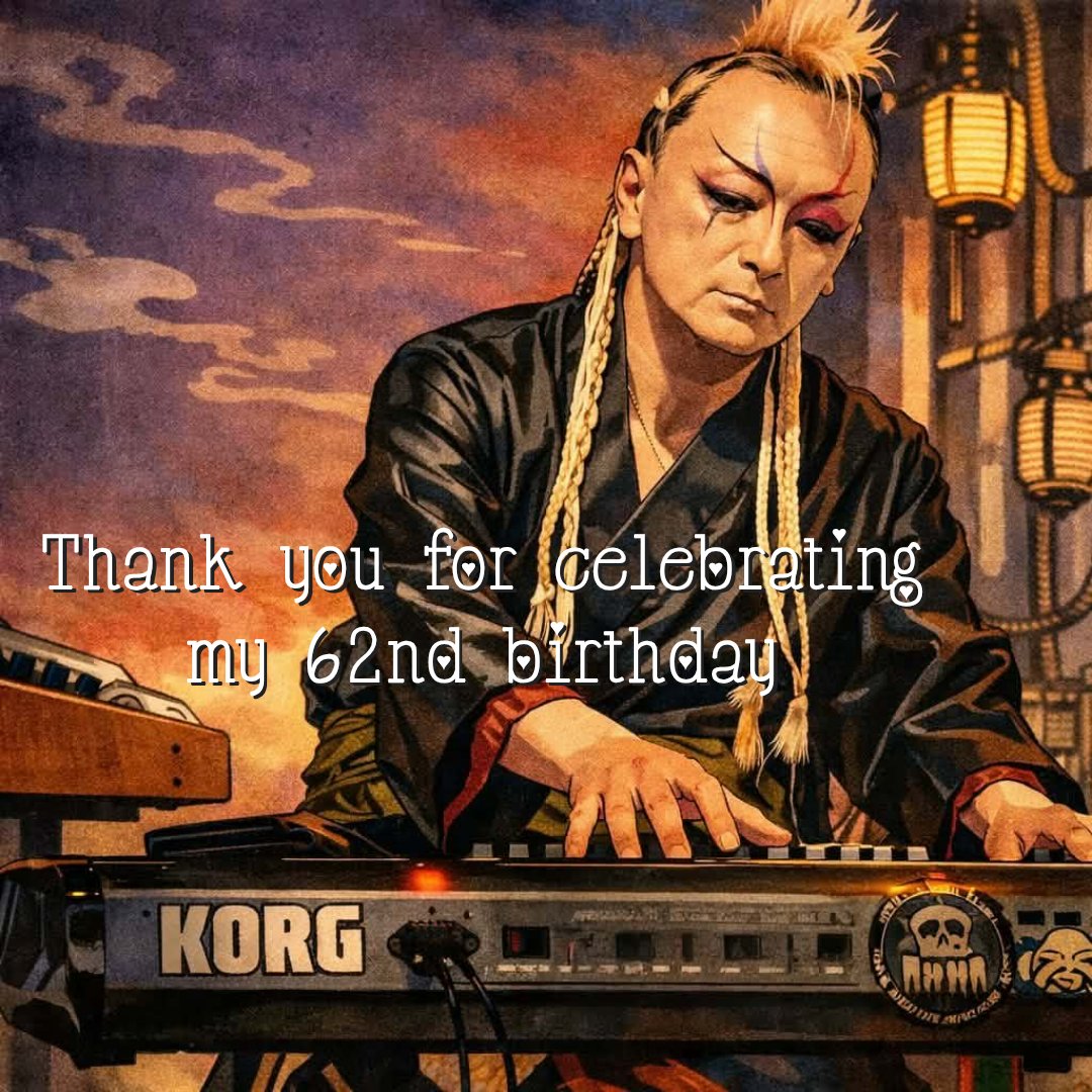 お誕生日おめでとうございます😃👏👏👏👏 新しき歳も幸多く健やかに