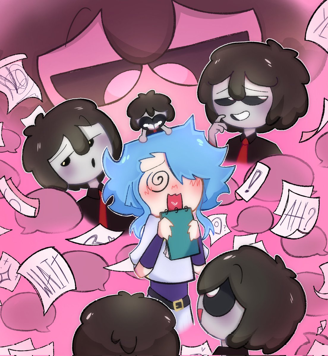 fred tiene demasiadas ideas para san valentin, päivi apenas puede opinar de cada una

YO SE Q ESTOY TARDÍSIMO PERO NO IBA A DEJARLO A MEDIAS

#FNAFHSREBOOT #ocxcanon #fhstwt