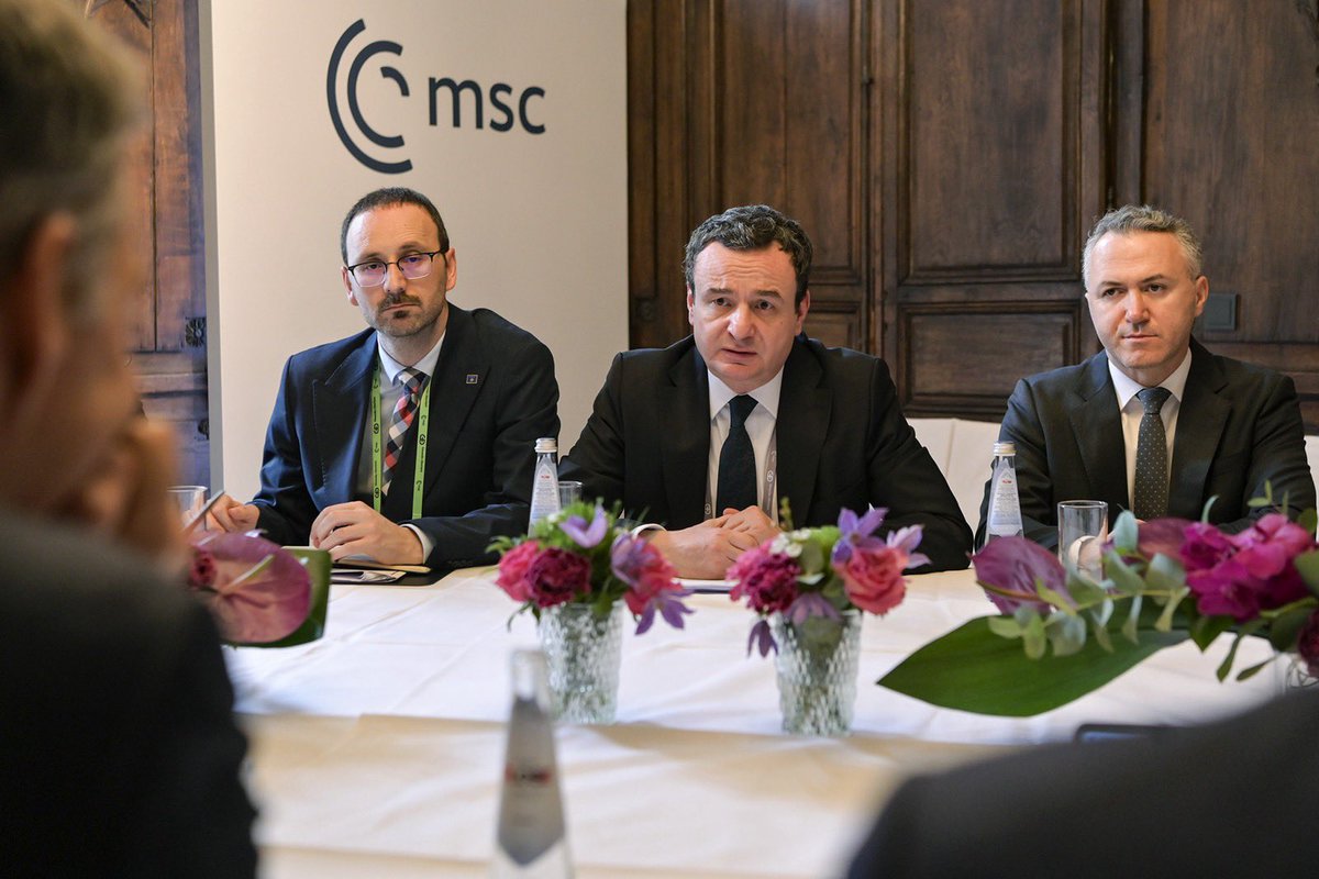 Albin Kurti tweet media