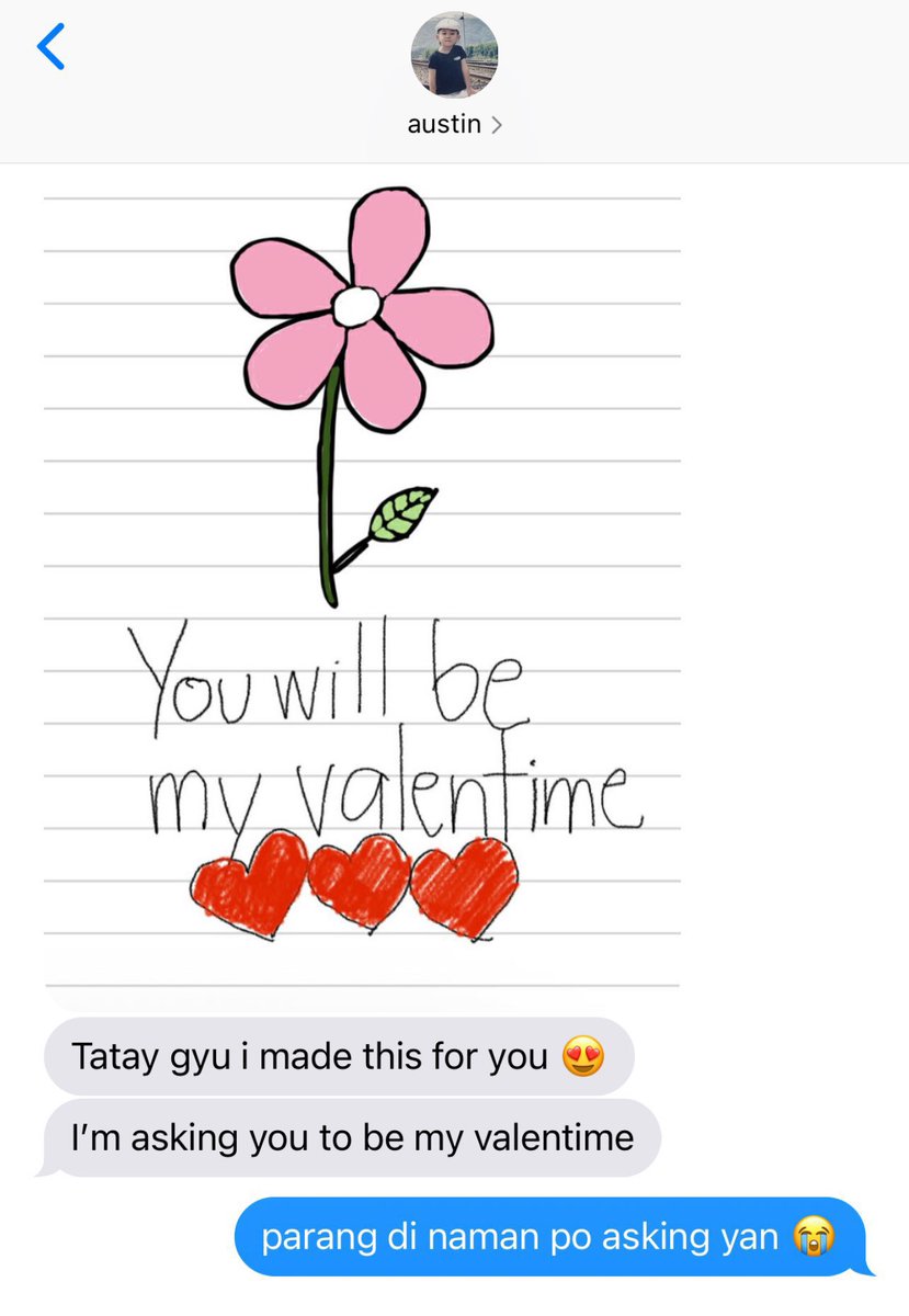 tatay gyu and austin’s valentine’s date 💌