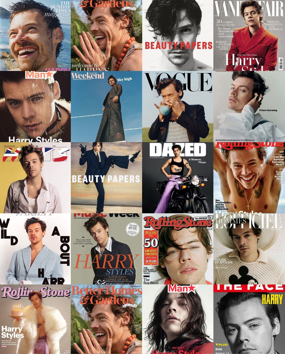 harry on magazine covers ⭐️
