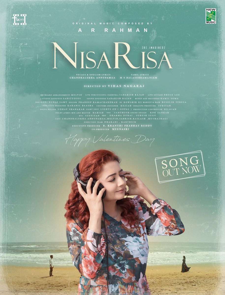 A cherished composition returns in a stunning new avatar. #Nisarisa, recreated by <a href="/AnnupamaaSinger/">singer annupamaa</a> 
launched by <a href="/arrahman/">A.R.Rahman</a>.

youtu.be/2WMJOczK3U8

Melts your hearts once again.

Directed by <a href="/nareshnaga89679/">Vihas Nagaraj</a>
<a href="/NewMusicIndia/">New Music</a> <a href="/kailashactor15/">kailash selvaraj15</a> <a href="/AzhagiMuth/">Muthazhagi_Actress</a> <a href="/Sureshsugu/">Sureshsugupro</a> <a href="/ProDharmadurai/">DharmaDurai Pro</a>