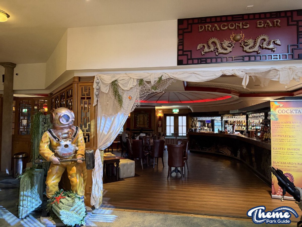 ThemeParkGuide's tweet photo. For the first time ever, the bar and seating area around the stage has been transformed for pirate takeover weekends. 

Broadcasting live at: https://t.co/FsMxxtDhUc

#AltonTowers #FebHalfTerm https://t.co/kG4F57VV26