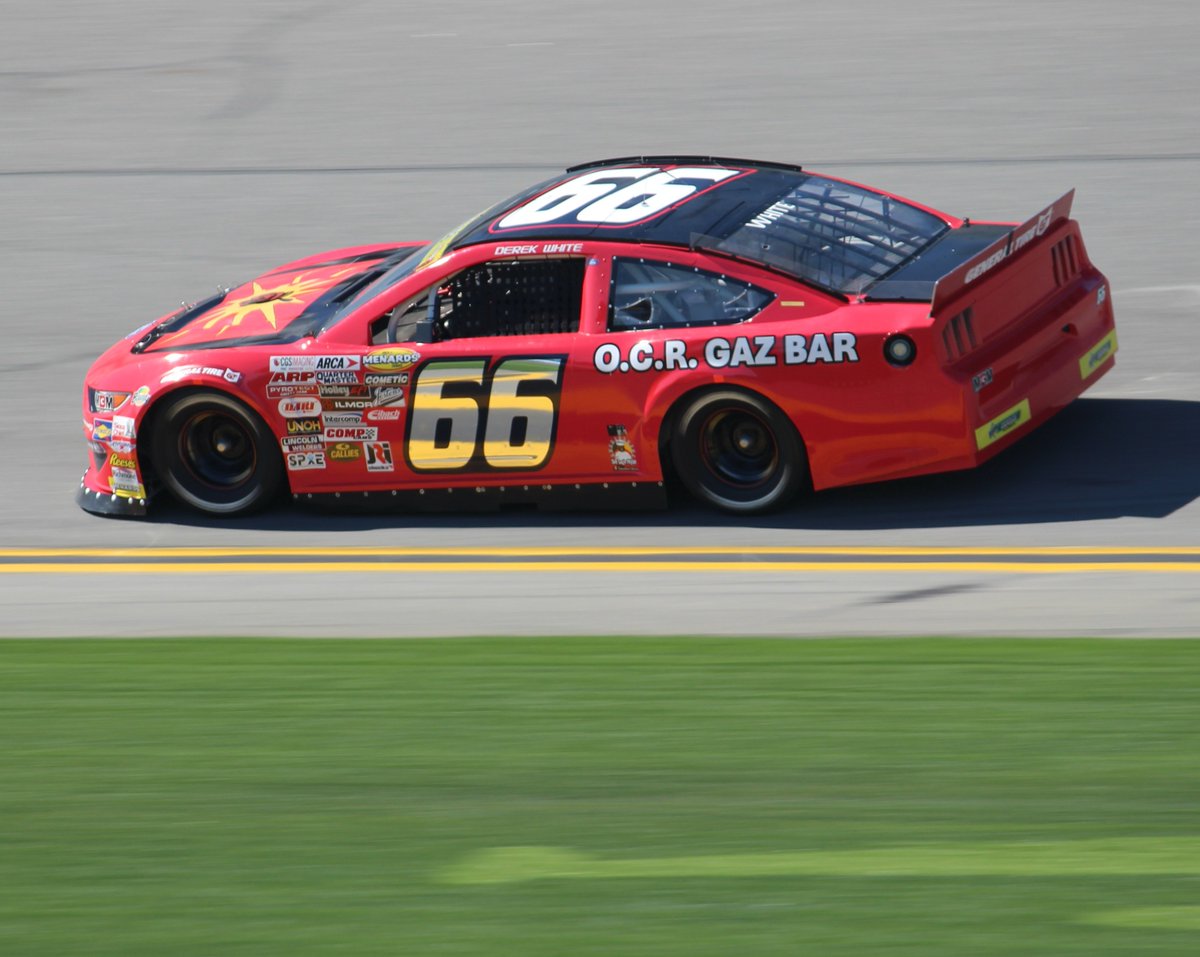 MBMMotorsports's tweet photo. TODAY at 12:00 pm ET on network FOX, the @ARCA_Racing stars take center stage @DAYTONA, and MBM's Derek White rolls off on Row 3.

#ARCA #GeneralTire200 https://t.co/E9PmpndxfM
