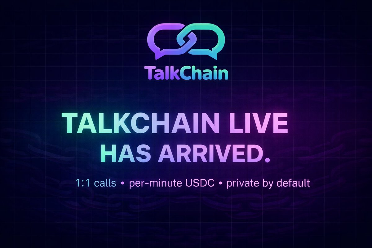 TalkChain Live tweet media
