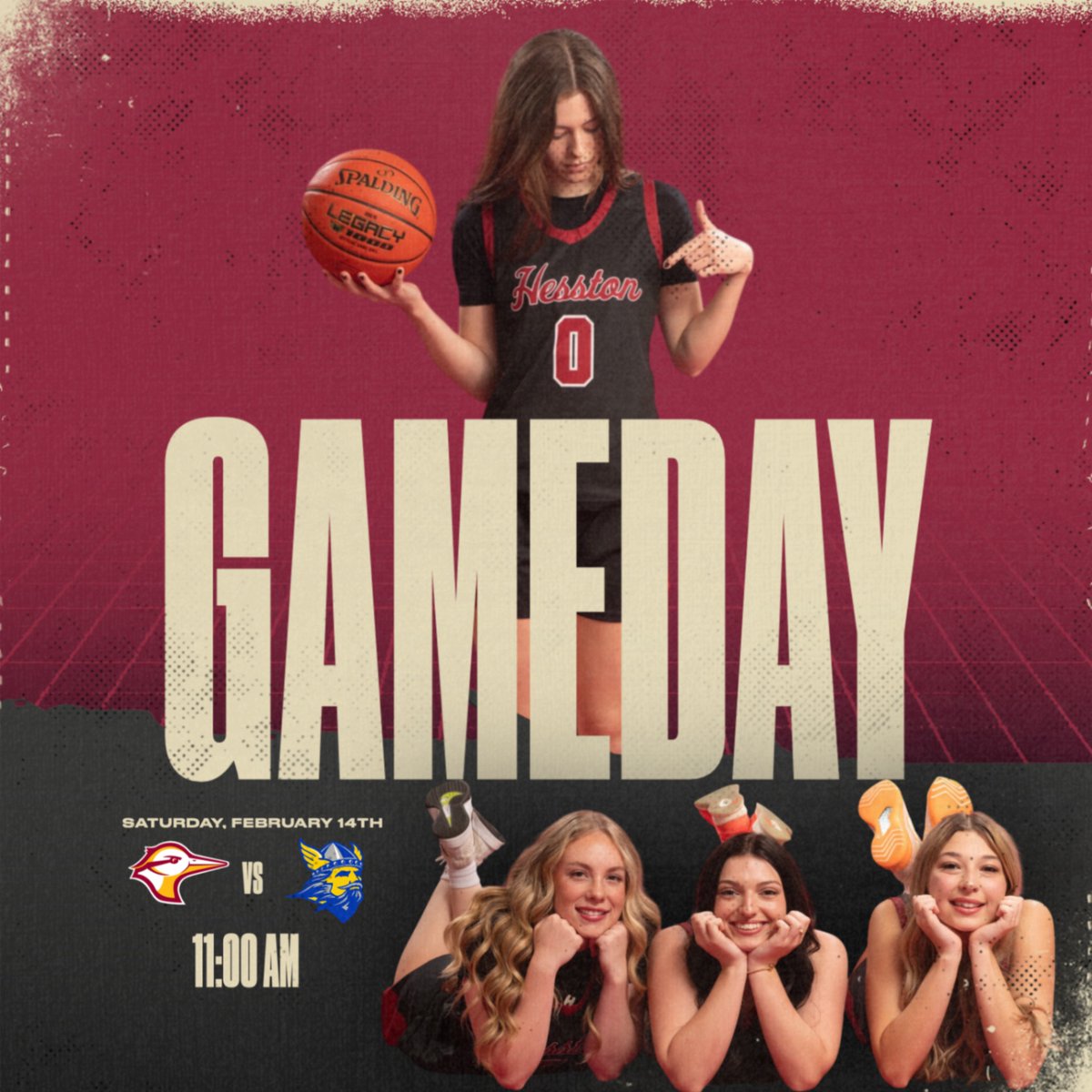 GoLarks's tweet image. It's Game Day!
🏀 vs Bethany College 
📍 - Hesston, Kan.
⏰ - 11:00 AM
📺 - hclarks.com/watchlive