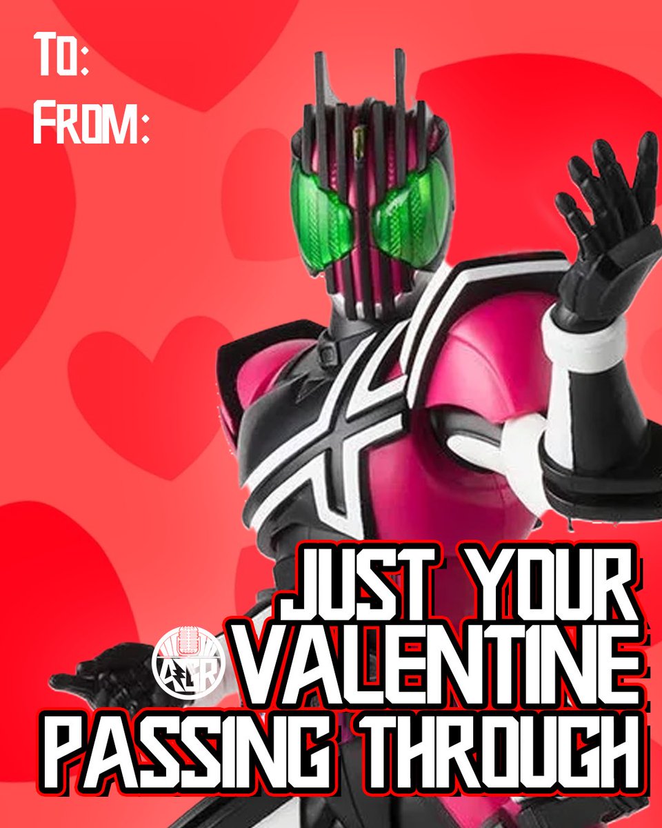 AngelGroveRadio's tweet photo. On this day of love, here are some Tokusatsu themed Valentine’s Day cards, courtesy of your friends at Angel Grove Radio. 

#tokusatsu #powerrangers #supersentai #kamenrider https://t.co/GpZga3JgCY