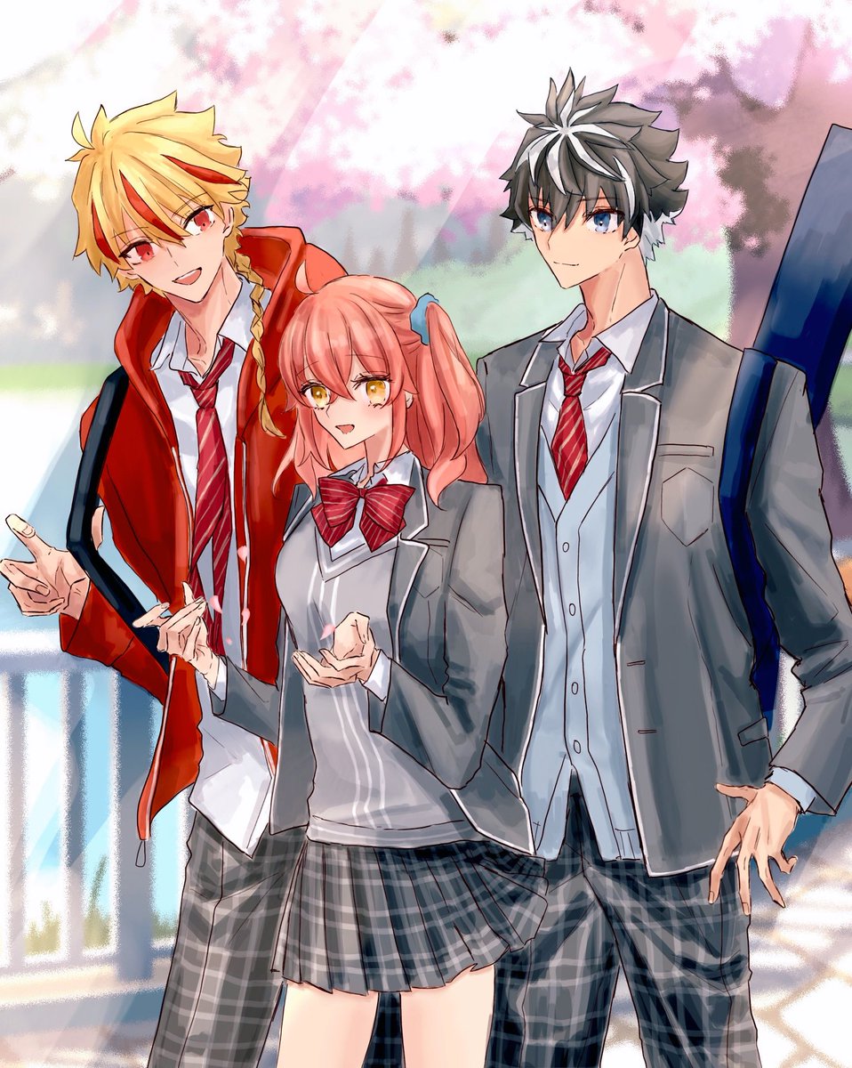 リチャぐだ♀ シャルぐだ♀

ぐだ子ちゃん制服ありがとうありがとう
後輩モブ目線