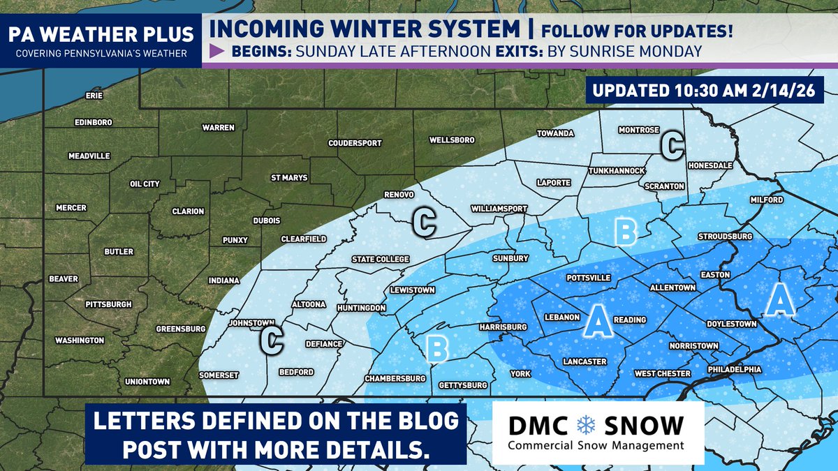 ** SNOW EVENT SUNDAY NIGHT - MONDAY MORNING ** A recent uptrend in the ...