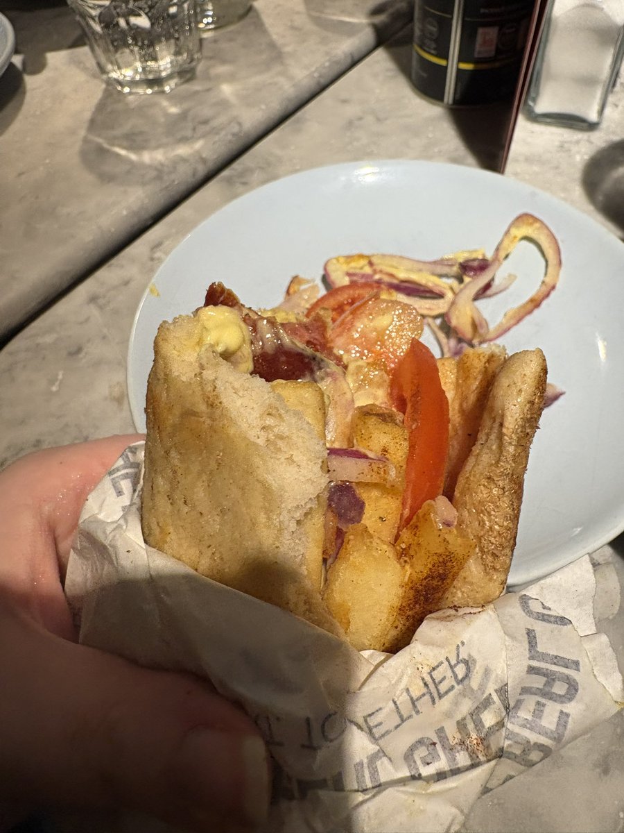 left my house today and had a souvlaki. never give up