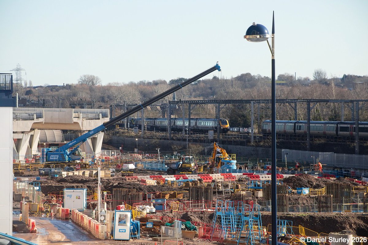 Daniel_Sturley's tweet image. #Birmingham UK, the progress at the #construction of the #HS2 Curzon Street Station today 😎 
#BirminghamWeAre #HighSpeed 
#Photography