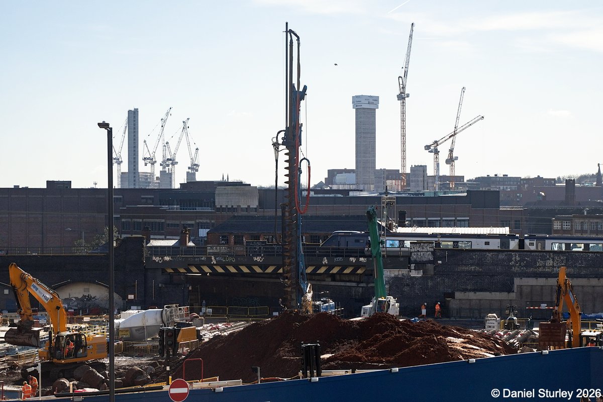 Daniel_Sturley's tweet image. #Birmingham UK, the progress at the #construction of the #HS2 Curzon Street Station today 😎 
#BirminghamWeAre #HighSpeed 
#Photography
