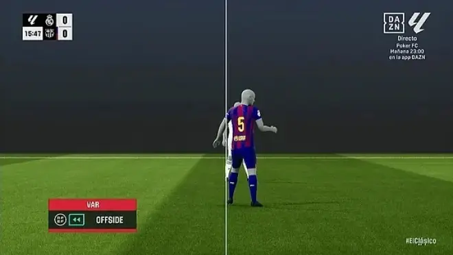 cabaislois's tweet photo. Goles anulados por fueras de juego milimétricos esta temporada: 
-A Mbappé contra el Mallorca.
-A Mbappé contra el Barcelona.
-A Güler contra la Real por ¿fuera de juego? de Mbappé.
Aquí nadie dijo nada, pero la basura empieza ahora a poner en duda los "fueras de juego milimétricos" porque le han anulado un gol a su Barsa.