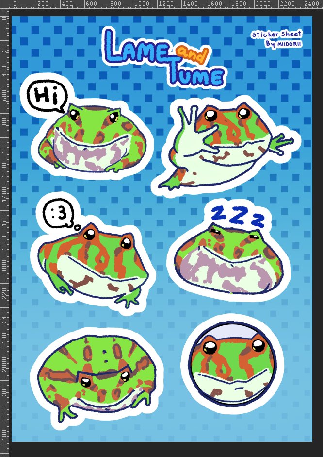 ถ้าคุณชอบความน่ารักของอ๊อบๆ Horned frog สองตัวนี้ 🐸
เชิญมาแวะดูที่บูธ O04 #CQ9_SUN ได้นะคะ

เราวาดด้วยเรฟจริงจากการส่องน้องแหลมและทูมทุ๊กกกกวัน #cq9