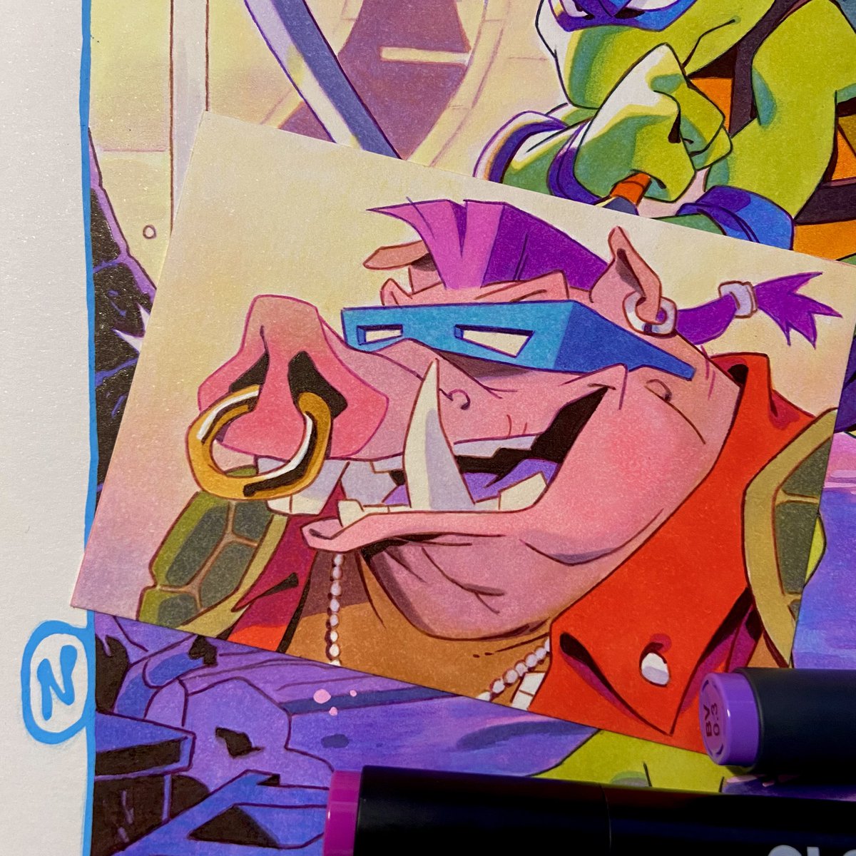 More Playmates Toys inspired stuff. Hard to believe they’re losing the TMNT license after almost 40 years.