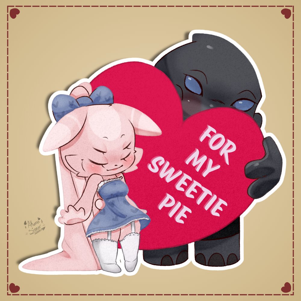 sinnerakumasfw's tweet photo. ❤️‍🔥🐇🦈✨Oh, my love, my darling I've hungered, hungered for your touch A long, lonely time❤️‍🔥✨
Que viva el amoooooooor que viva la magia este dia tanespecial! 
#ValentinesDay #valentines #Art #Love #Gantu #LiloAndStitch #Yumeship #shortstacks #Sizedifferent #Cute #kemono #Muscle https://t.co/9vxL8QuHEA